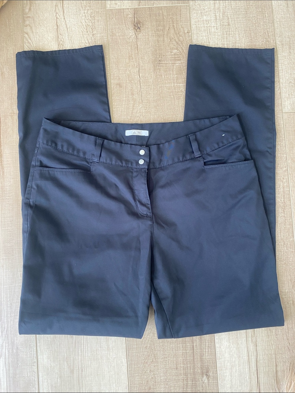adidas Women's Golf Straight-Leg Pants in Black